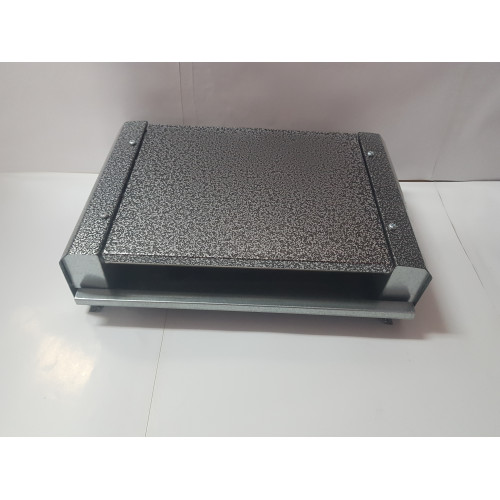 Електрическа скара Аида 2 800W, с капак, неръждаеми тръби 